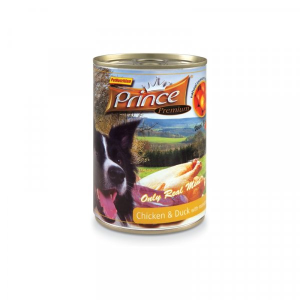 PRINCE PREMIUM KUŘE S MANGEM A SLADKÉ BRAMBORY 400G