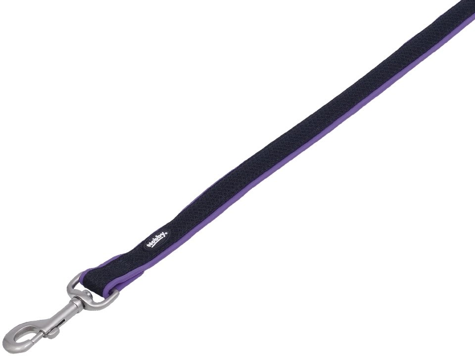Vodítko nylon Mesh Preno 120cm x 25-35mm fialové Nobby