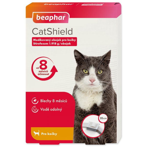 Obojek antiparazitní BEAPHAR CatShield 35 cm