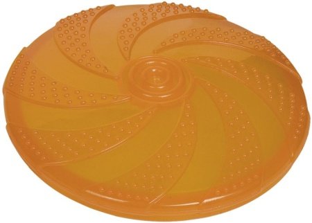 Nobby gumová hračka pro psa frisbee oranžové 18,5 cm