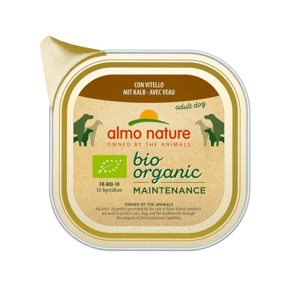 Almo Nature Daily Menu Bio WET DOG - s telecím 32x100g