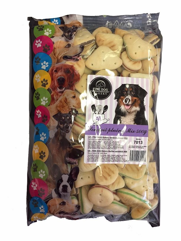 FINE DOG Bakery sandwich MIX snack 500g