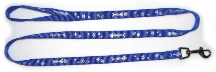 Vodítko nylon pro kočky a malé psy reflexní 10mm x 120cm