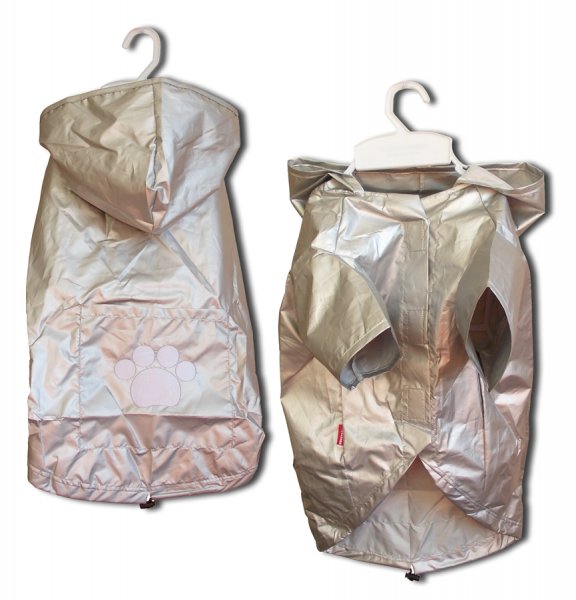 Kabátek Rain Coat 2 Legs Silver M