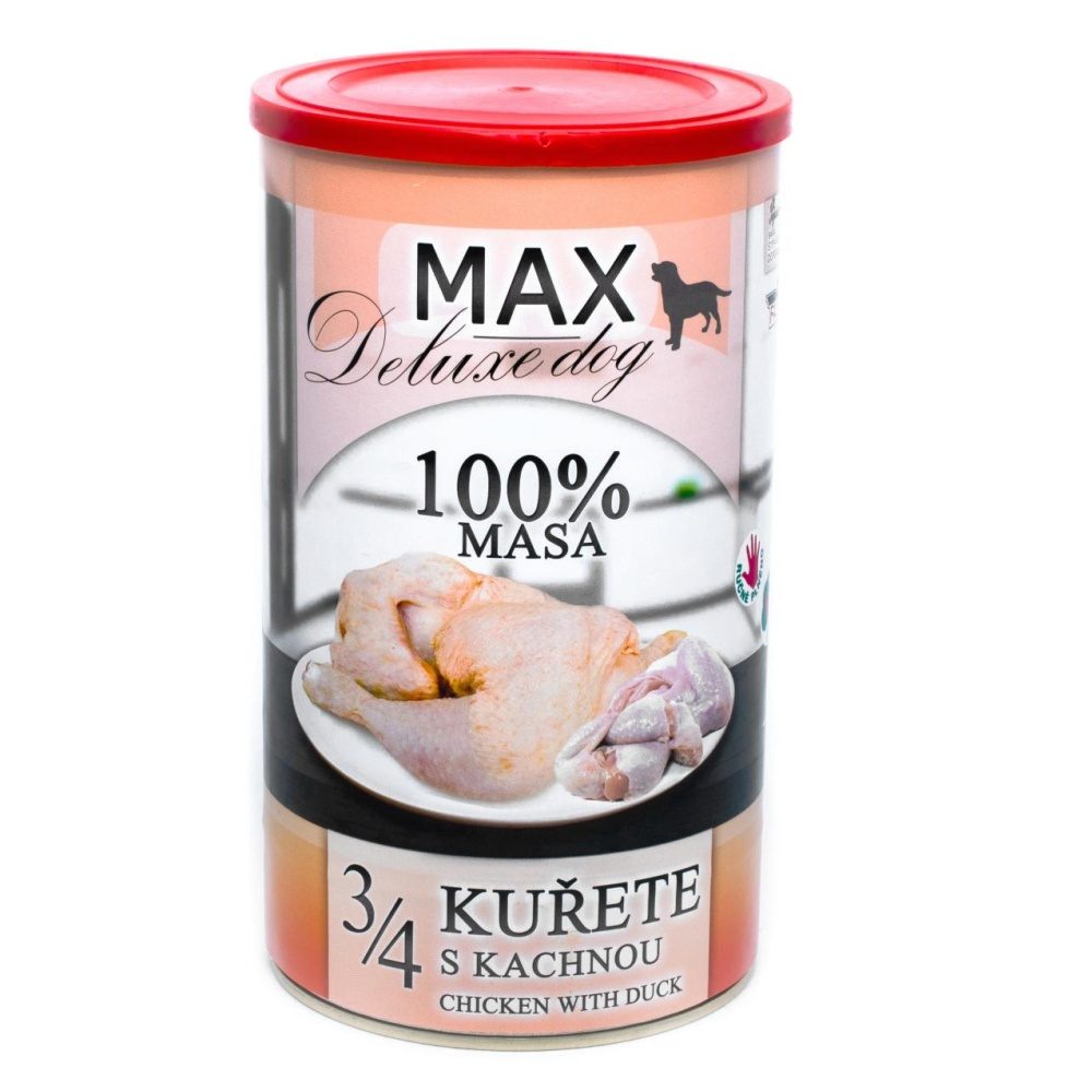 MAX deluxe 3/4 kuřete s kachnou 1200g