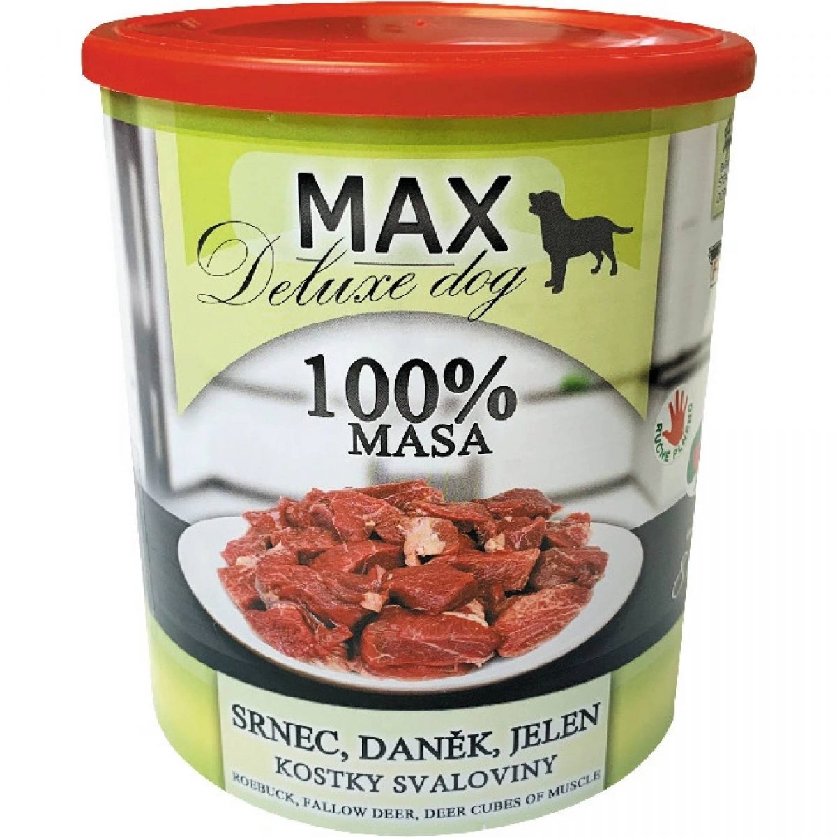 MAX deluxe srnec, daněk, jelen 800g