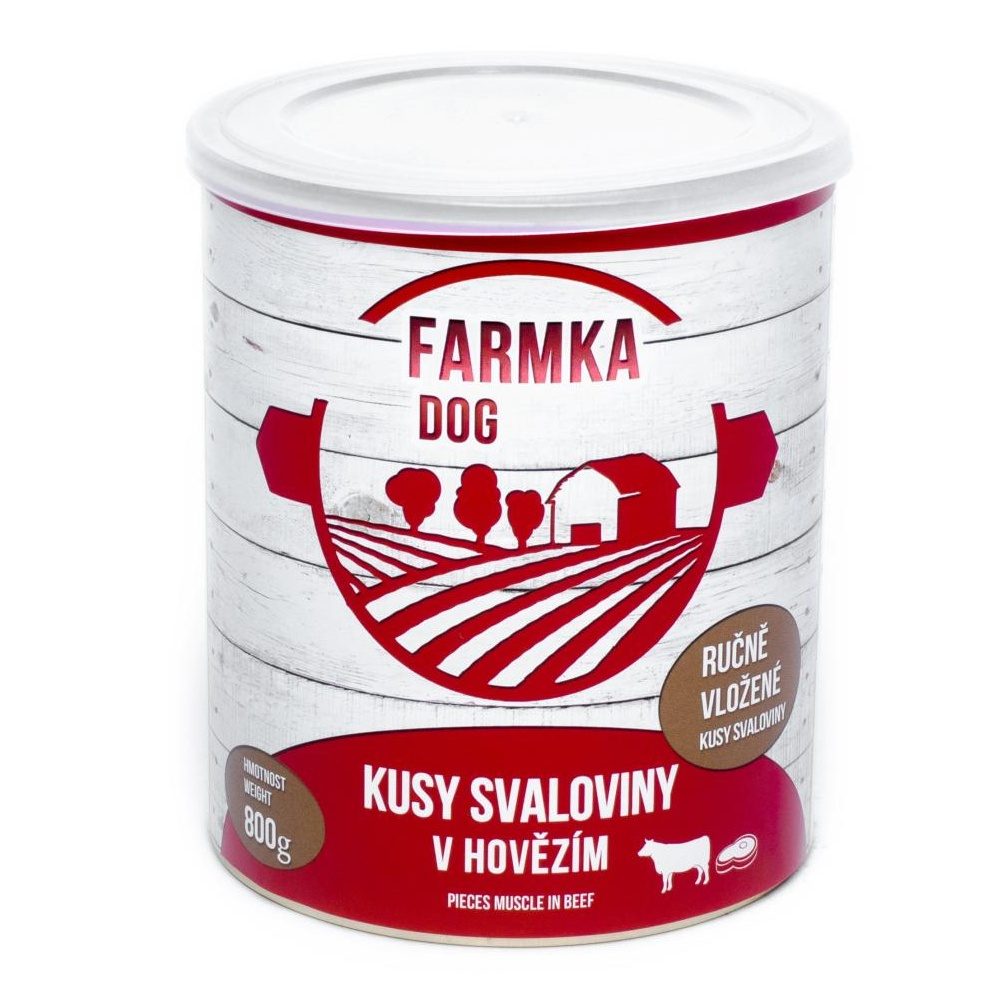 FARMKA DOG se svalovinou 800g