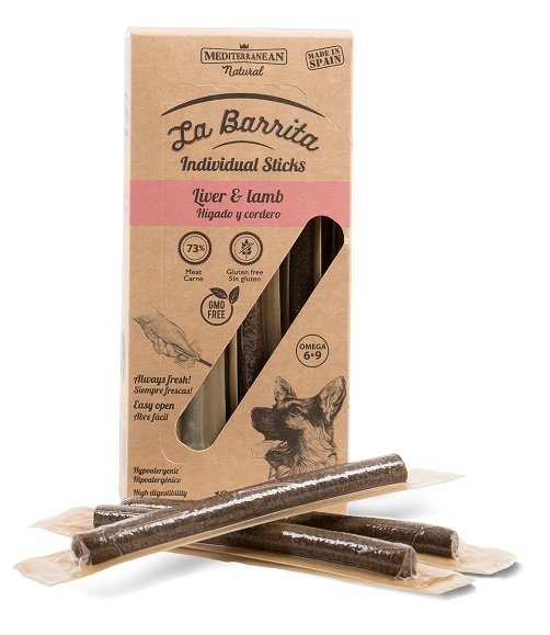 La Barrita tyčinky jehně & játra (box 12ks)