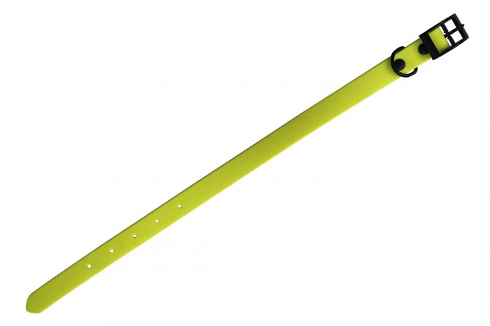 Obojek voděodolný 40cm/16mm neonově žlutý