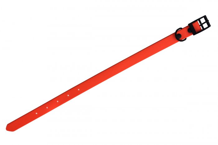 Obojek voděodolný 50cm/20mm neon oranžový