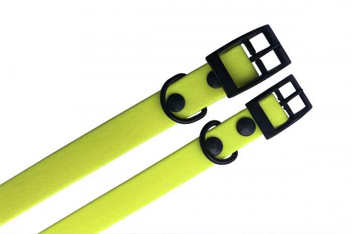 Obojek voděodolný 50cm/20mm neonově žlutý