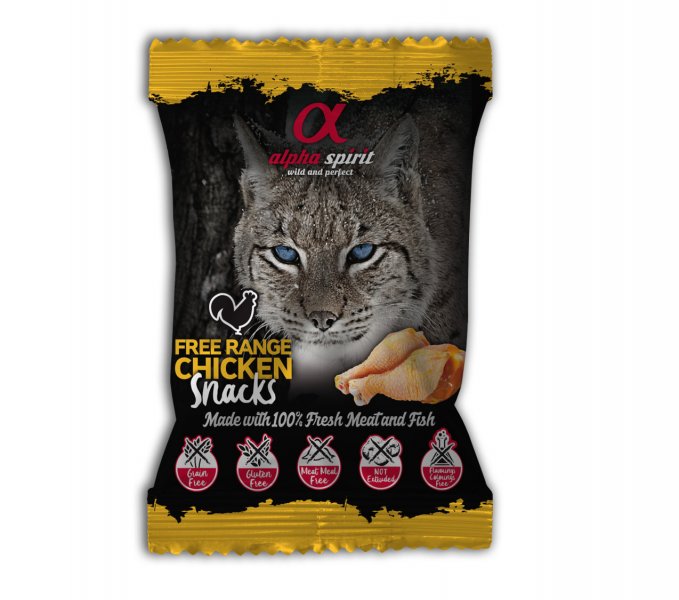 Alpha Spirit Cat Free range Chicken Snacks 50 g
