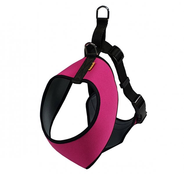 Bezpečnostní postroj do auta - 18432 fuchsie, M, OK 38 x OH 44-60