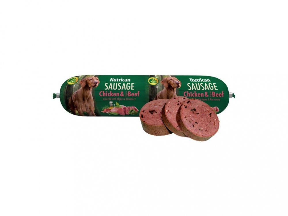 Nutrican Sausage Chicken & Beef 800 g
