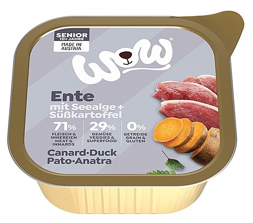 WOW Kachna s batáty Senior paštika 150g