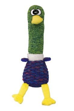 Hračka textil KONG Shakers Cuckoos M mix