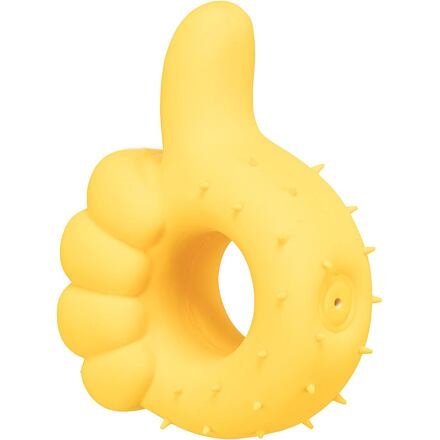 Palec nahoru, latexová hračka se zvukem, 14 cm