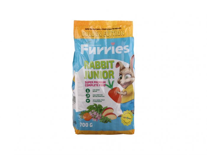 Furries Extrudované Granule Králík Junior 700g