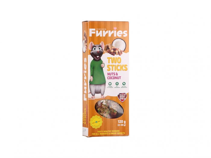 Furries Stick Ořech + kokos 120g