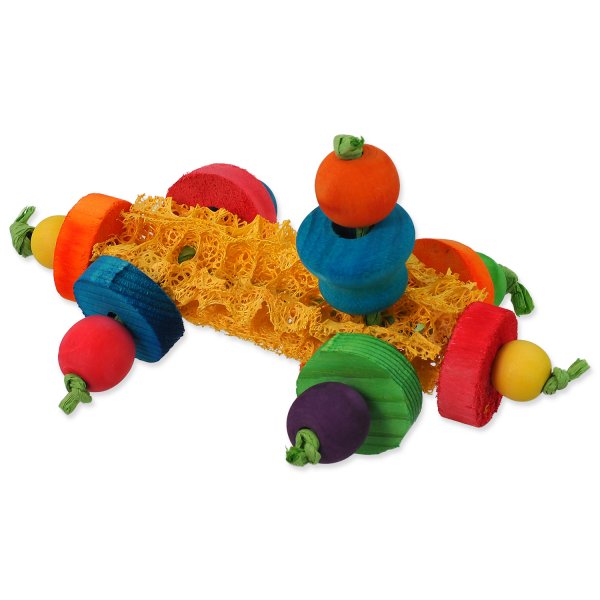 Hračka SA autíčko dřevěné 17cm