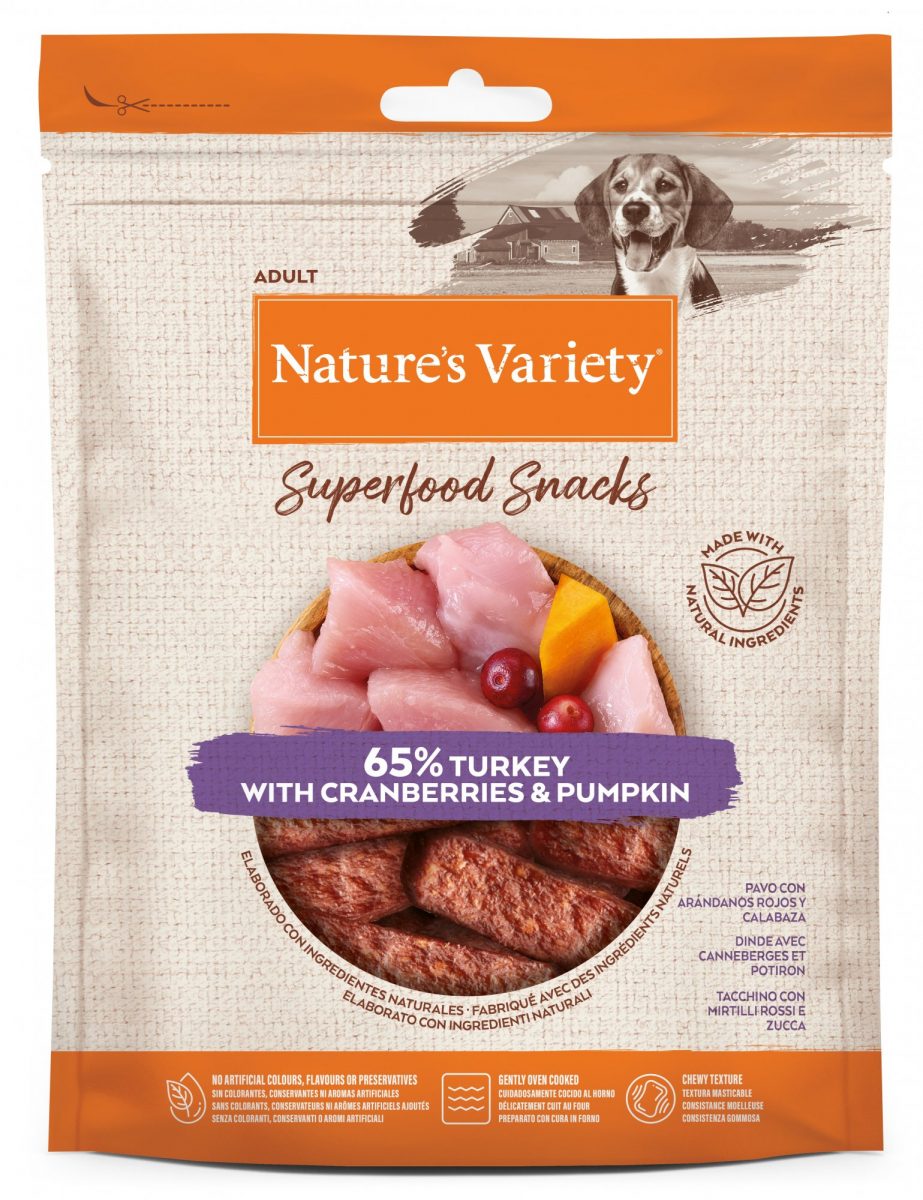 Natures Variety superfood snack krůtí 85g