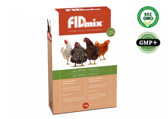 Minerálně vitaminové krmivo FIDMIX PRO NOSNICE 1kg