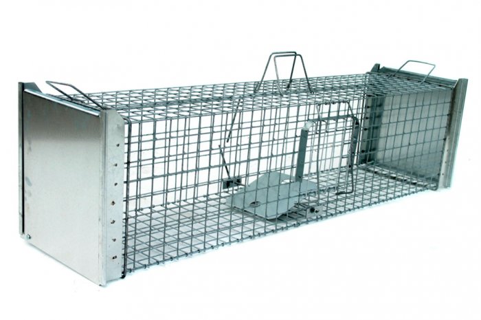 Profesionální past na lišky, kuny, vydry a kočky TRAP ST118x34x34V2