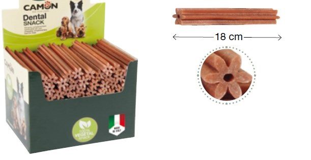 DENTÁLNÍ TYČINKA ČERVENÁ 18 cm 60 g 1 ks
