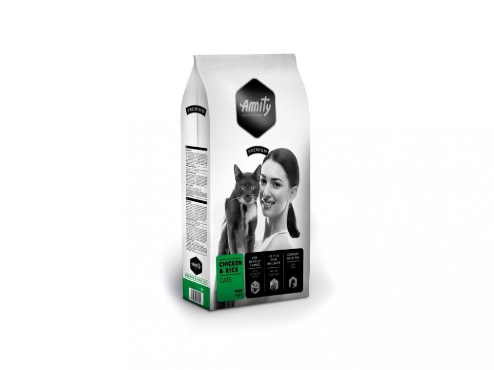 AMITY premium cat Chicken & Rice 1,5kg