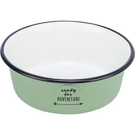 Miska smalt/nerez,  0,3 l/ø 12 cm, zelená