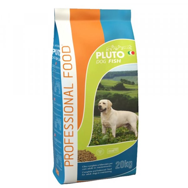 PLUTO Dog Adult Fish 20 kg