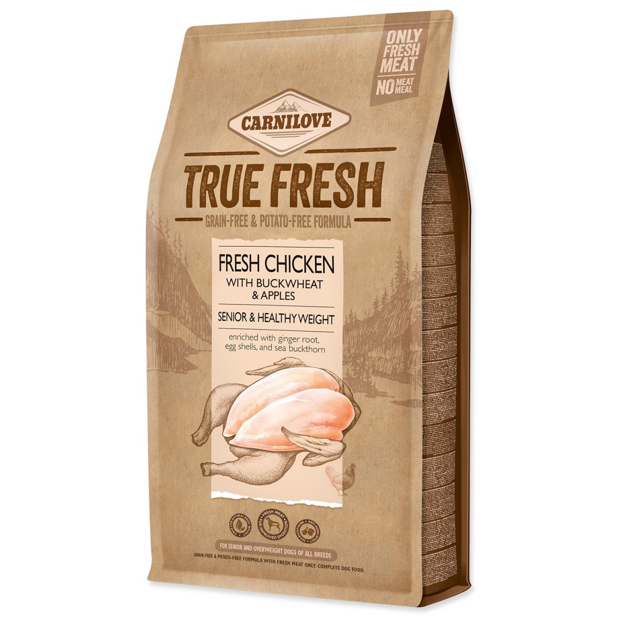 Carnilove Dog True Fresh Chicken Senior & Healthy Weight 1,4 kg
