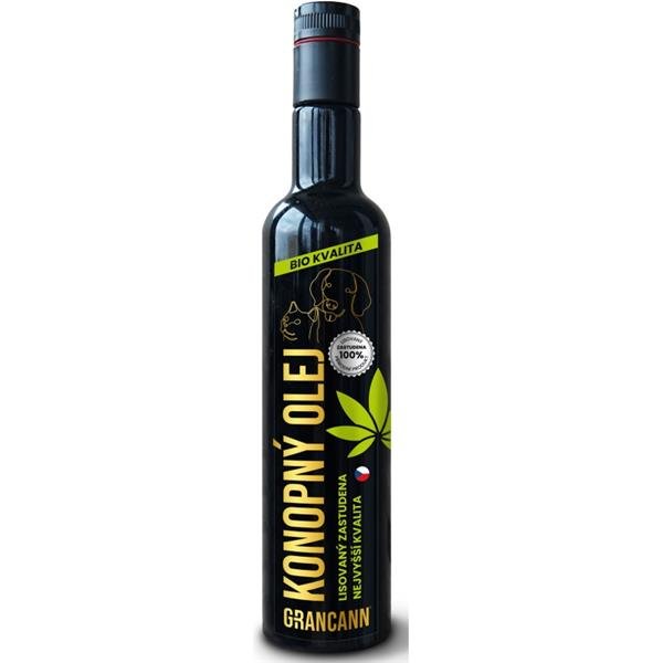 Grancann Bio konopný olej 500 ml