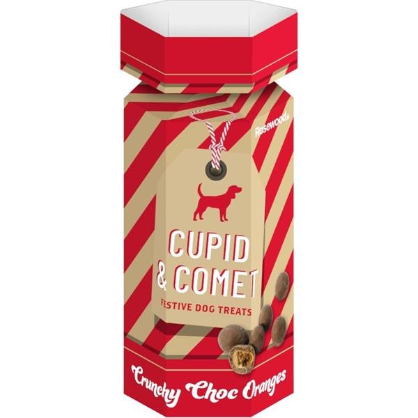 Rosewood dog snack crunchy choc oranges 100 g