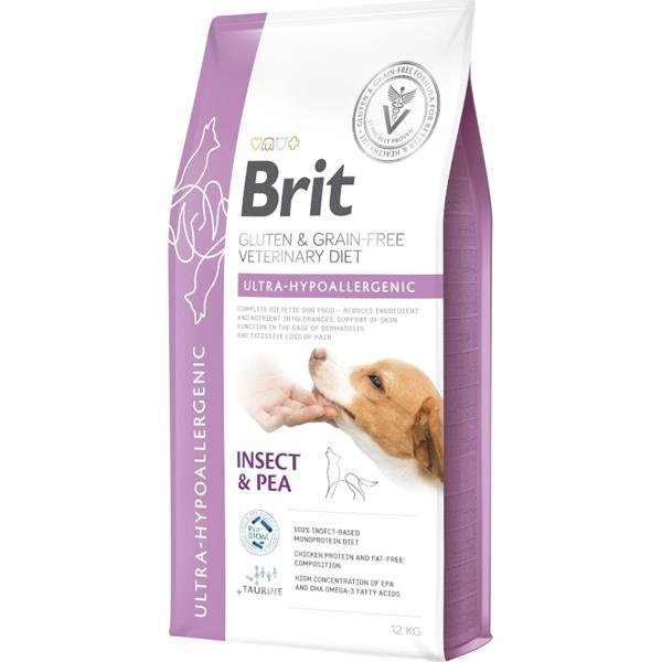 Brit Veterinary Diets Dog  Ultra-hypoallergenic 12 kg