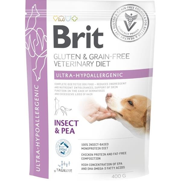 Brit Veterinary Diets Dog  Ultra-hypoallergenic 400 g