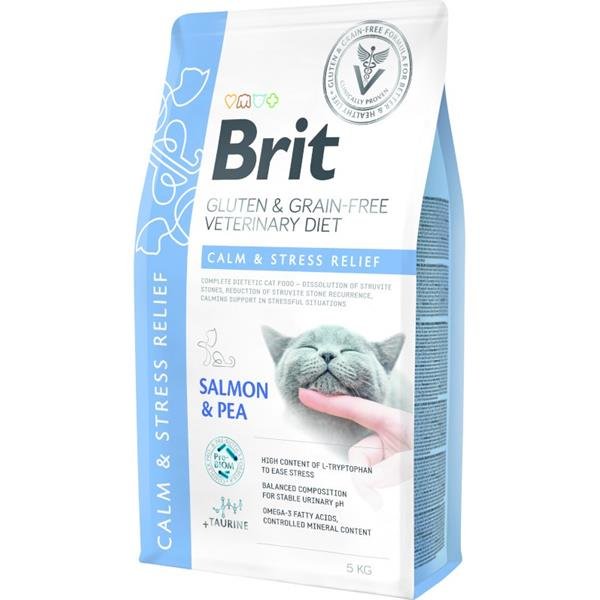 Brit Veterinary Care Cat  Calm & Stress Relief 5 kg