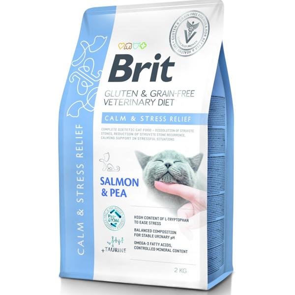 Brit VD Cat GF Care Calm&Stress Relief 2kg