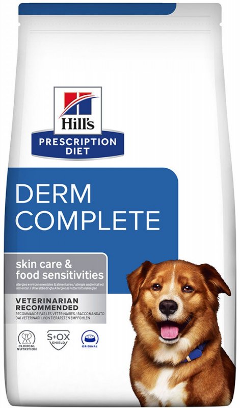 Hills Prescription Diet Canine Derm Complete 4kg