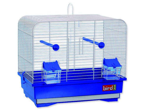 Klec BIRD JEWEL KS7 bílá + modrá