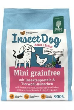 Green Petfood Insect Dog Mini Grainfree Adult/Junior 0,9 kg