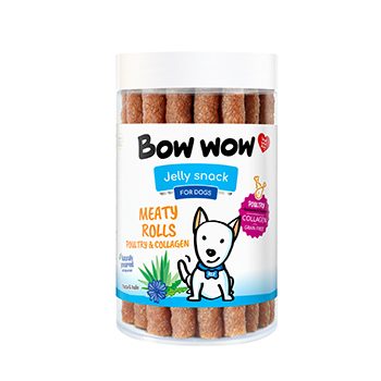 BOW WOW Masové tyčinky Drůbeží a Kolagen  (17ks)