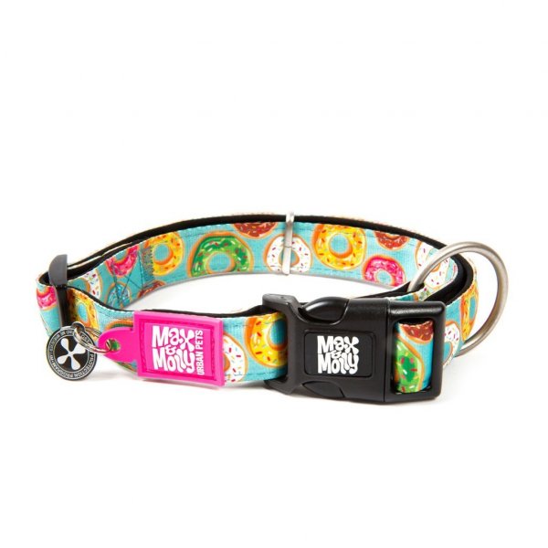 Obojek pes Max&Molly Smart ID Donuts XS