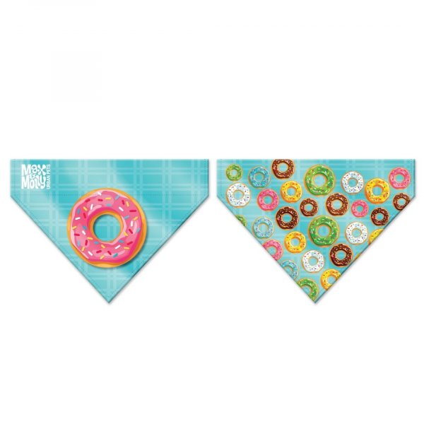 Šátek na obojek Max&Molly Bandana Donuts S
