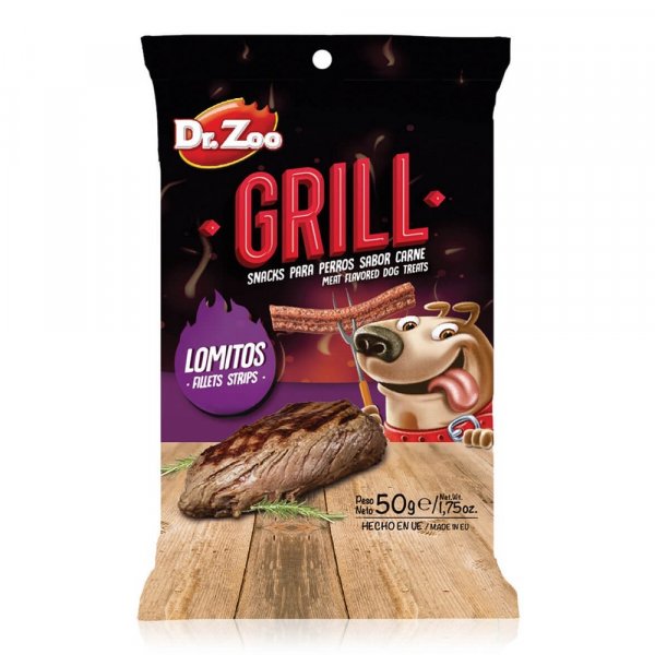 Dr.Zoo GRILL filety ze svíčkové, 50g