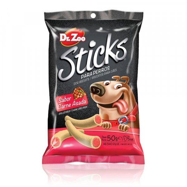 Dr.Zoo STICKS grilované maso, 50g