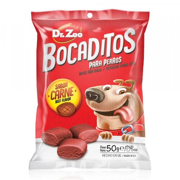Dr.Zoo BOCADITOS hovězí maso, 50g