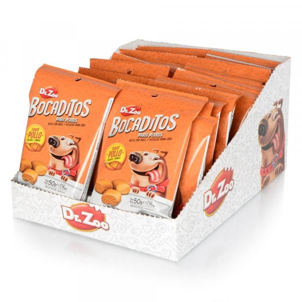 SET Dr.Zoo BOCADITOS kuřecí maso 24x50g