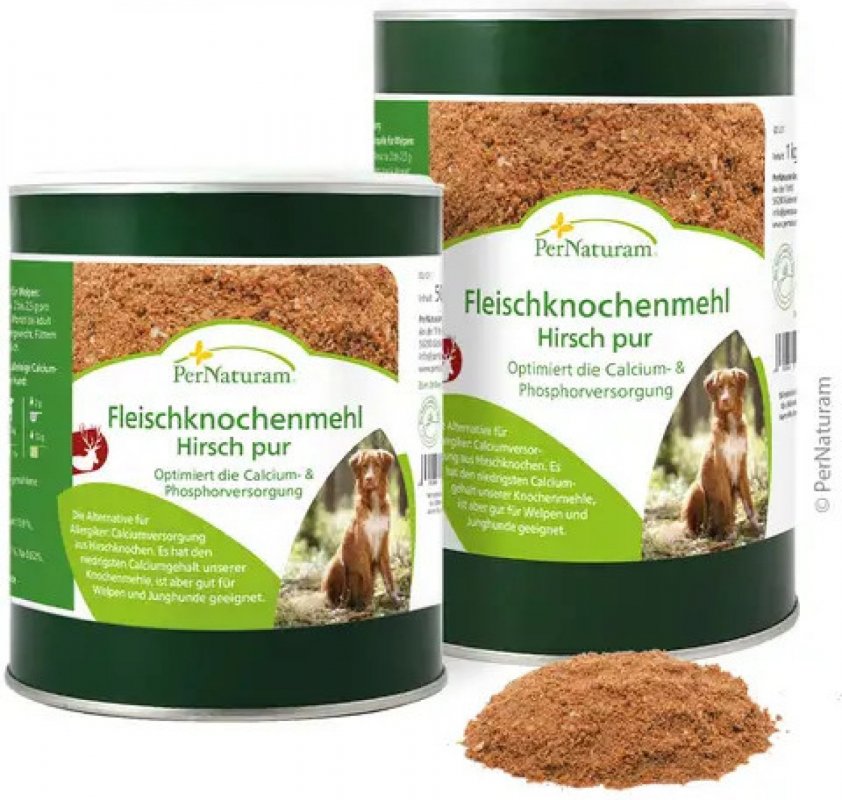PerNaturam jelení masokostní moučka pro psy 500g