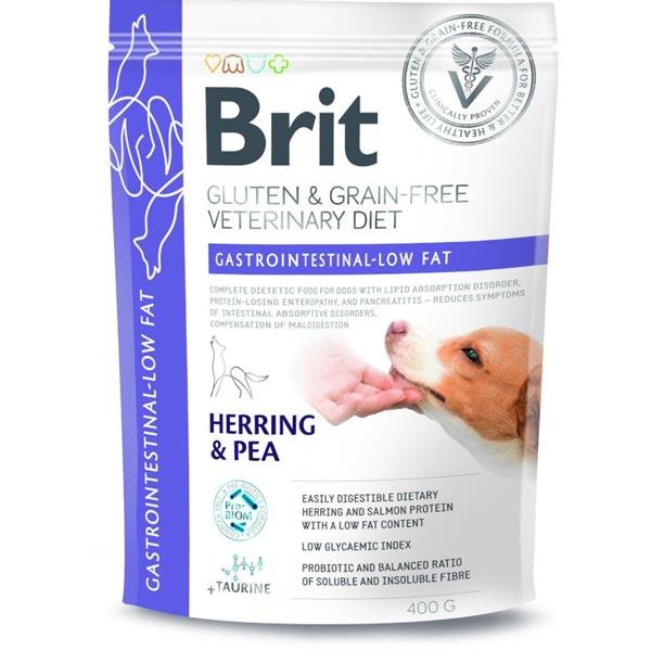 Brit VD Dog GF Gastrointestinal-Low fat 400g